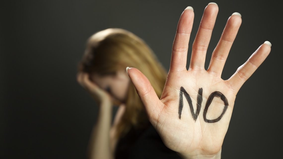 When a woman says no, she means no.  Use this image to help stop violence against women!