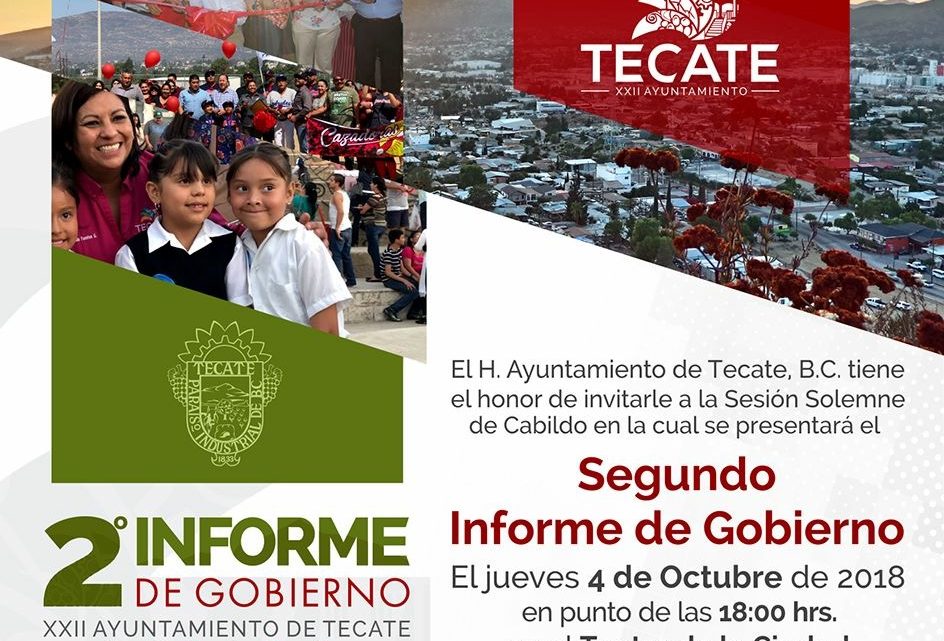 2do. Informe de Gobierno de Tecate