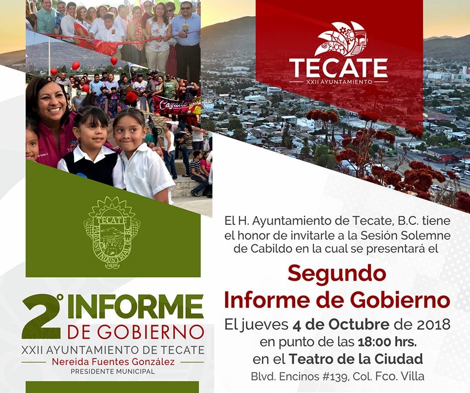 2do. Informe de Gobierno de Tecate