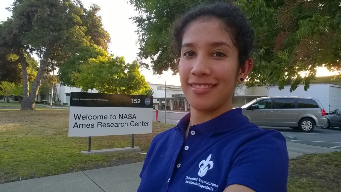 PRIMERA MUJER MEXICANA EN LA NASA POR CONVENIO UV-AEM