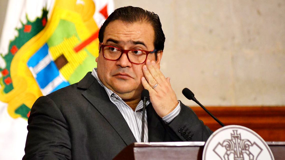 El Gibernador de Veracruz, Javier Duarte.